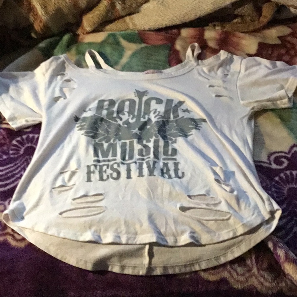 White shirt!